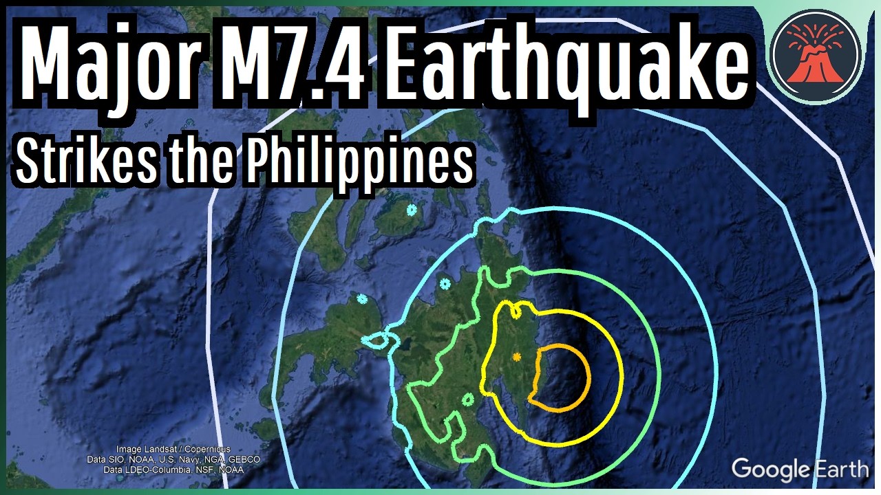 Philippines Earthquake Update; M7.4 & M6.7 Quakes Strike, Tsunami Generated