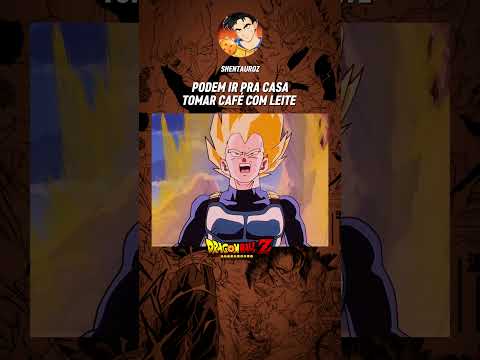 Podem ir pra casa tomar café com leite... #vegeta #dragonball #dbz #supersaiyajin