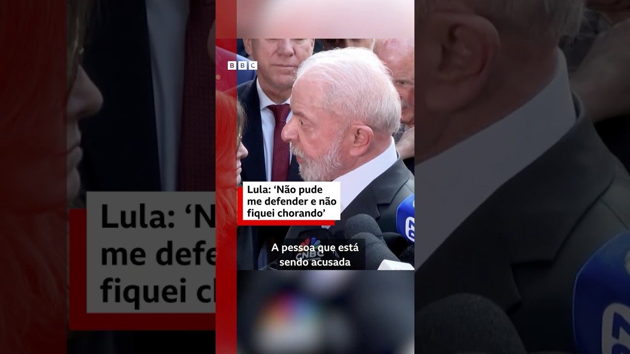 Lula Eu não pude me defender e fui à luta 🇧🇷📣