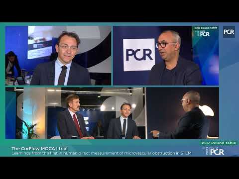 CorFlow MOCA I Trial: FIH direct measurement of MVO in STEMI - EuroPCR 2023