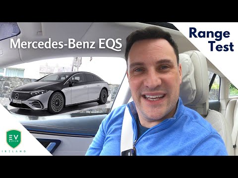 Mercedes-Benz EQS Coast to Coast (to Coast) Range Test