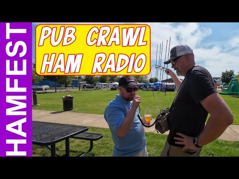 Huntsville Hamfest 2023 Pub Crawl and Parachute Mobile #huntsvillehamfest2023