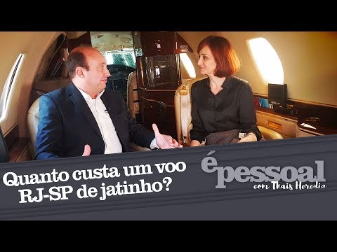 Quanto custa um voo RJ-SP de jatinho? | É pessoal com Thais Heredia