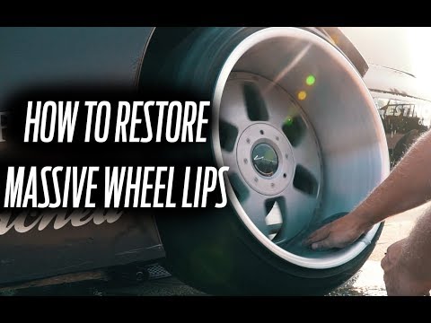 HOW TO RESTORE 3 PIECE WHEEL LIPS (POLISHING HOTBOI WHEELS)