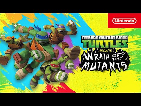 Teenage Mutant Ninja Turtles: Wrath of the Mutants – Announce Trailer – Nintendo Switch