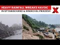 Monsoon Mayhem 2025: Uttarakhand, Himachal Pradesh Battered by Rain Havoc, Massive Landslides Hit