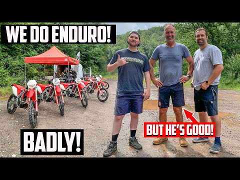 MX Rider vs Adventure Bike Rider - Who wins at Enduro?!