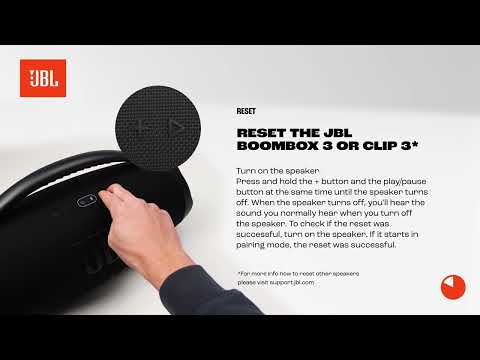 JBL Portable Speaker Troubleshooting: The Ultimate Reset Guide!