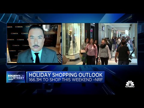 Shoppers are back for Black Friday this year, says Cowen’s Oliver Chen