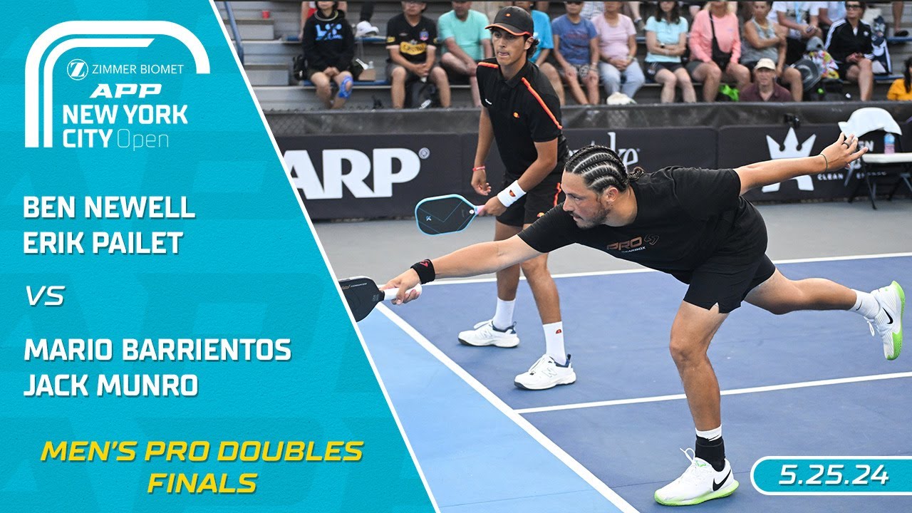 2024 Zimmer Biomet APP New York City Open I Newell/Pailet vs. Barrientos/Munro | Men's Doubles Final