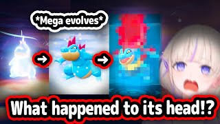 Hajime's Reaction To Croconaw's Evolution and Mega Feraligatr Is Price