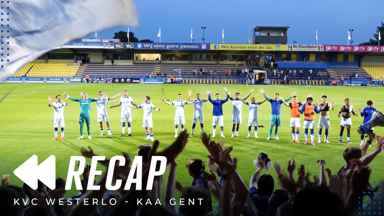 ⏮ Recap KVC Westerlo - KAA Gent (JPL MD3)