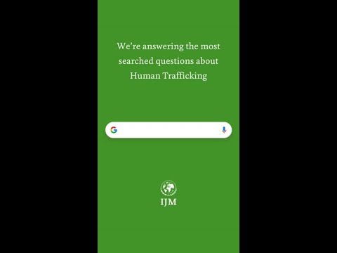 Human Trafficking Awareness Month - Question #2