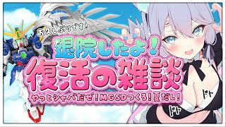 【復帰の雑談🩷】祝！復活！おしゃべりオタクとMGSDウイングと雑談配信中！　#雑談　#ガンプラ