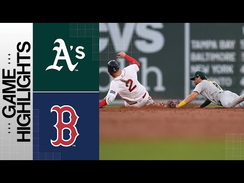A's vs. Red Sox Game Highlights (7/7/23) | MLB Highlights video clip