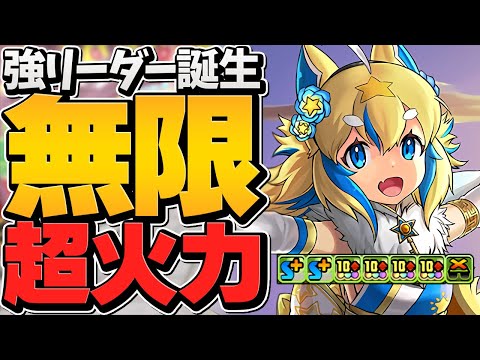 お正月フェルルが無限火力×高耐久で新たなリーダー候補に！3600円の価値あるぞ！【パズドラ】