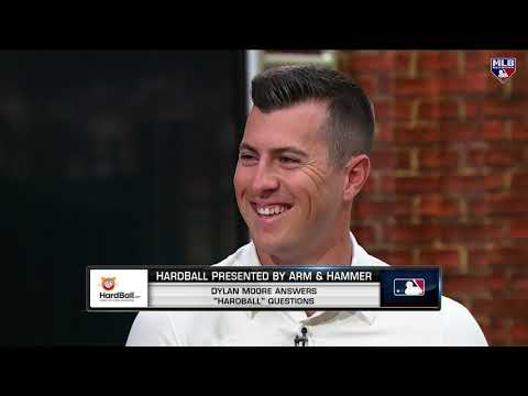 Mariners INF/OF Dylan Moore Answers “Hardball” Questions on MLB Network