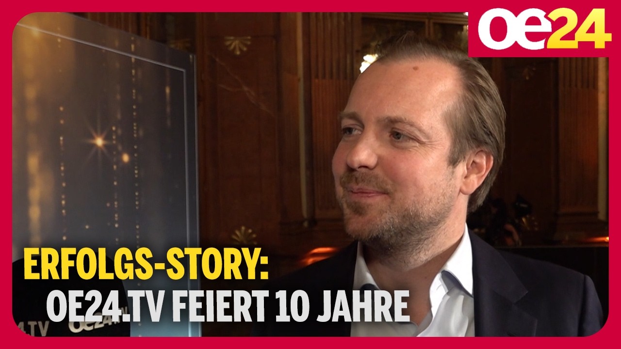 Erfolgs-Story: oe24.TV feiert 10 Jahre | Niki Fellner im Interview