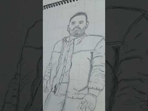 portrait of an artist#drawing #man #art #youtubeshorts# #trending #viral #portrait #artist #artwork