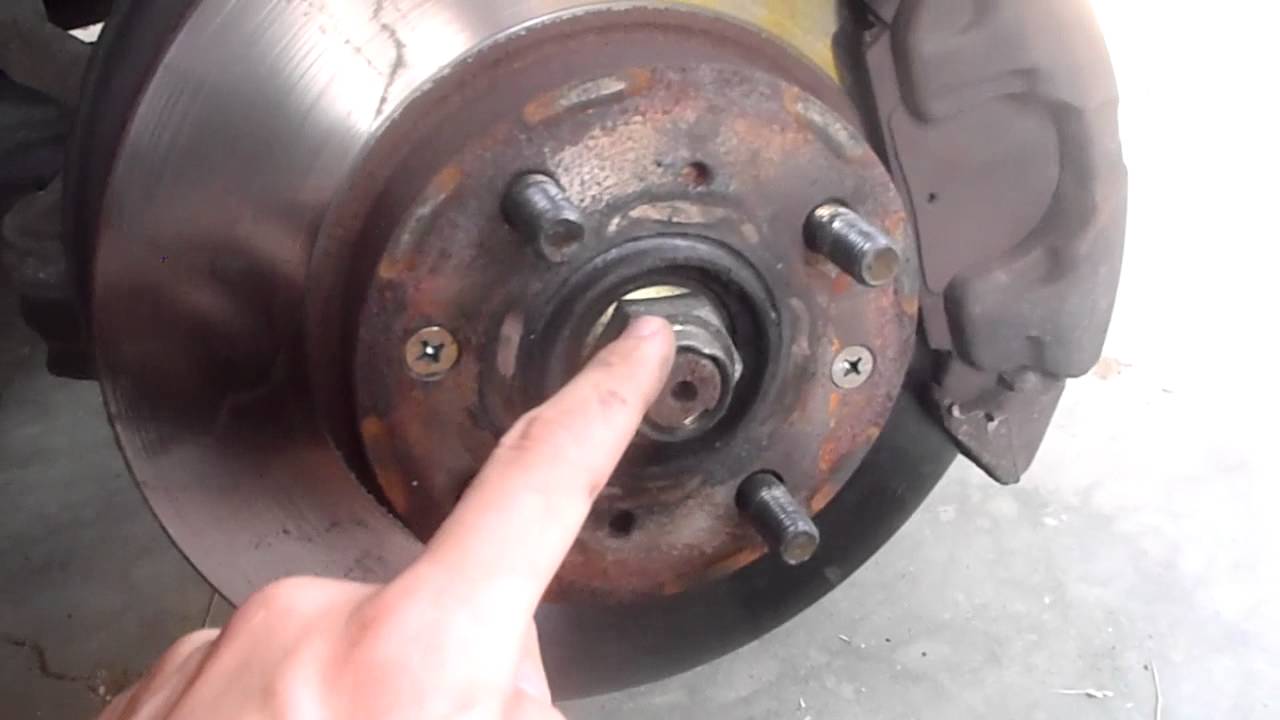 Honda pilot wheel bearing repair #4