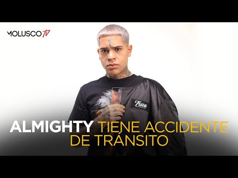 Almighty tiene accidente de tránsito, el vehículo se volcó he impacta TRES CARROS ? ( Imágenes )