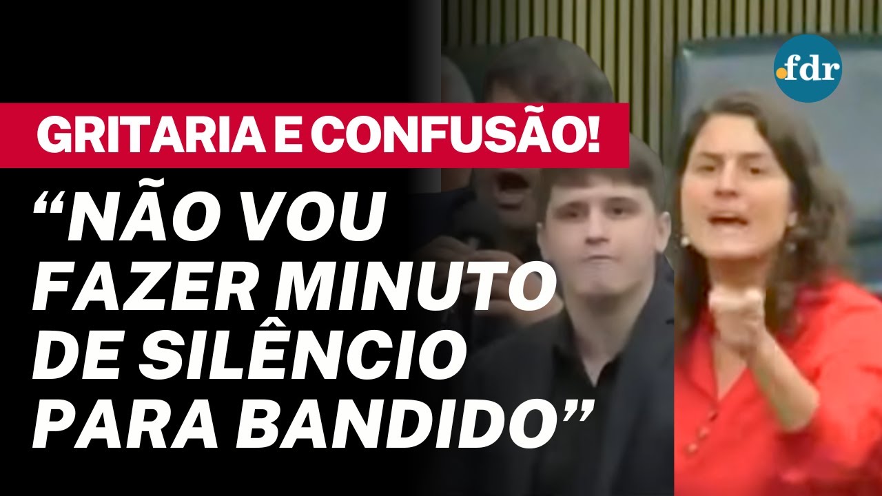 BATE BOCA Minuto de silêncio por vítimas no RJ vira CAOS na Câmara de SP