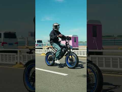 Euybike S4 moped style electric bike new colors, new adventures  #euybike #electricbike