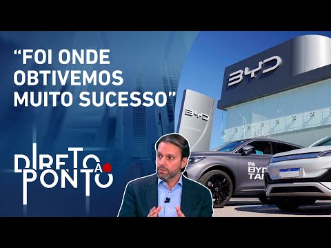 Por que a BYD escolheu o Brasil como um de seus polos? Alexandre Baldy responde | DIRETO AO PONTO