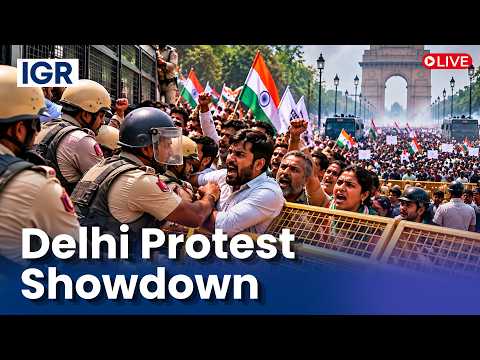 Delhi Protest LIVE: CJP Leaders Detained as Mass Protests Erupt in New Delhi | India Global Review