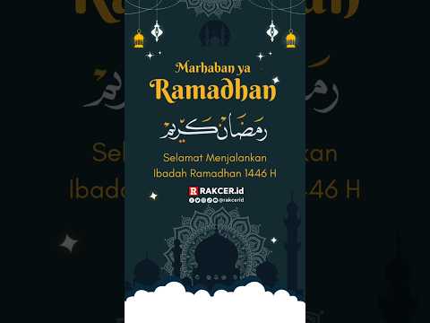 Marhaban ya Ramadhan #marhabanyaramadhan #ramadhan