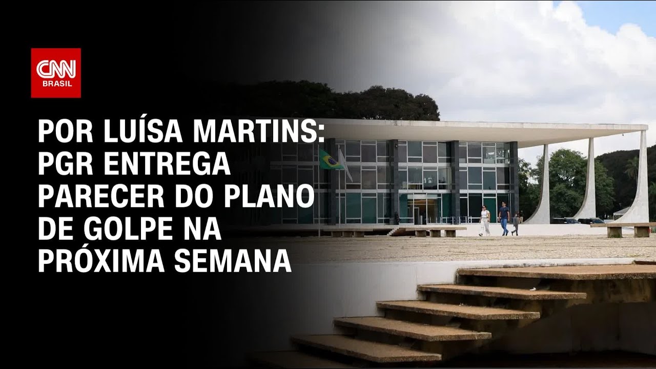 PGR entrega parecer do plano de golpe na próxima semana | CNN ARENA