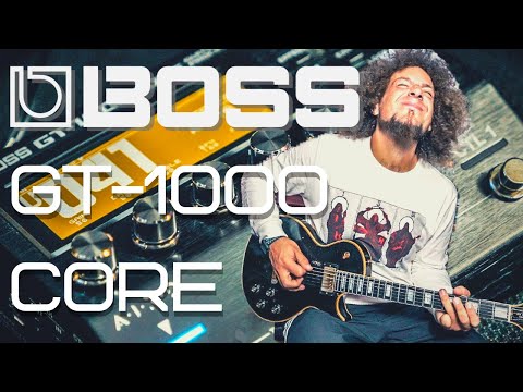 video Boss GT-1000CORE Guitar Effects Processor