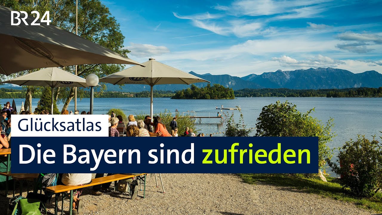 Glücksatlas: Die Bayern sind zufrieden | BR24