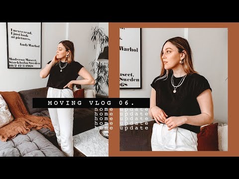HOME UPDATE + A BIG FURNITURE PURCHASE | MOVING VLOG 06. | I Covet Thee