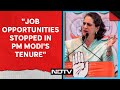 Priyanka Gandhi Latest News | India Witnessing Highest Levels On Unemployment Under PM: Priyanka