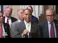WATCH: Kirk killing is a moment for Americans to unite in mourning, Schumer says  - 07:16 min - News - Video