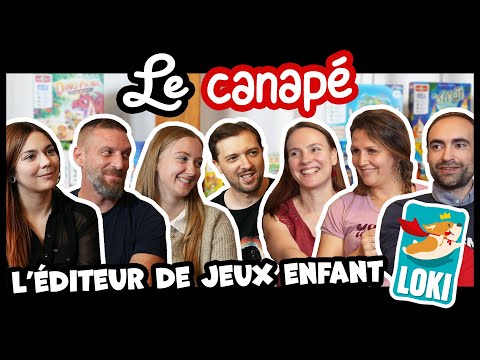 Le canapé de Loki avec toute l'équipe