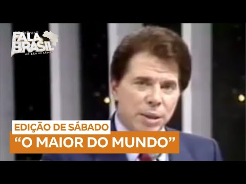 Boni exalta Silvio Santos: “O maior apresentador de televisão do mundo”