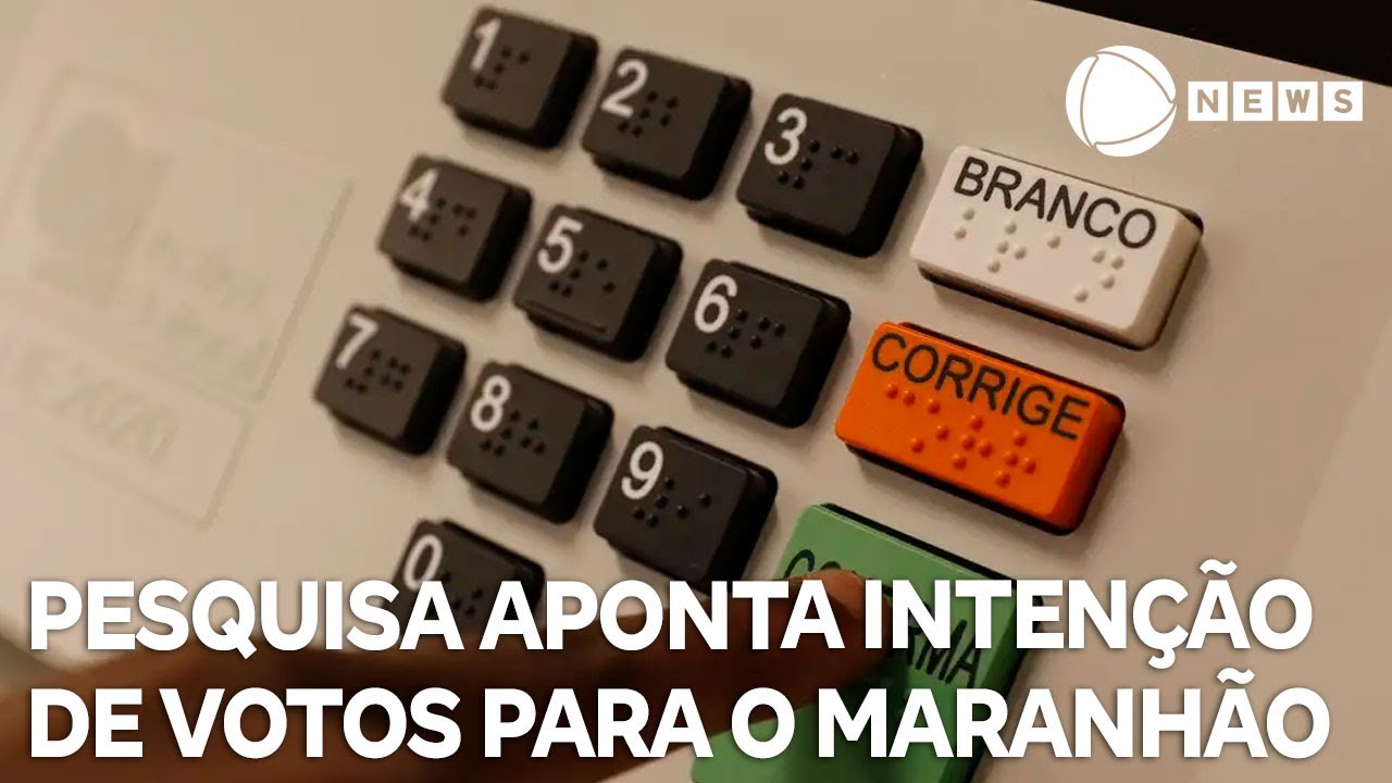 Pesquisa aponta intenção de votos para governo do Maranhão