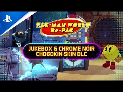 Pac Man World Re-Pac: Jukebox & Chrome Noir Chogokin DLC | PS5 & PS4 Games