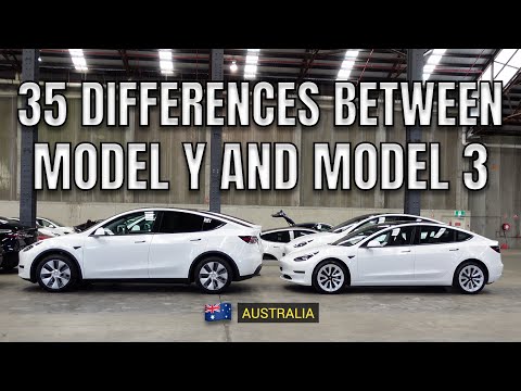 35 DIFFERENCES BETWEEN MODEL Y AND MODEL 3 AUSTRALIA 2022 by Tesla Tom