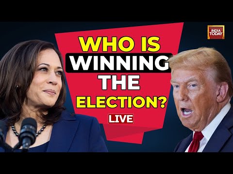 US Election Result LIVE Updates | Trump Leading Over Kamala In Key States | Trump Vs Kamala LIVE