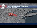 New Jersey governor says there was limited earthquake damage in and around epicenter