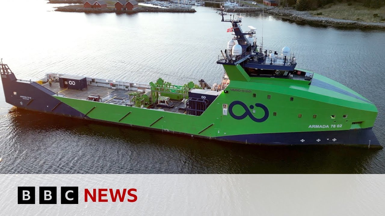 World's largest robots to set sail | BBC News