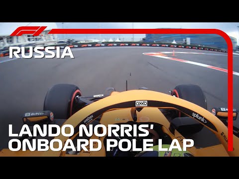 Lando Norris' Pole Lap | 2021 Russian Grand Prix | Pirelli