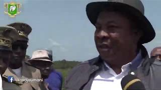 Discours du Ministre Adjoumani - Relance du projet Soja dans le district du Woroba