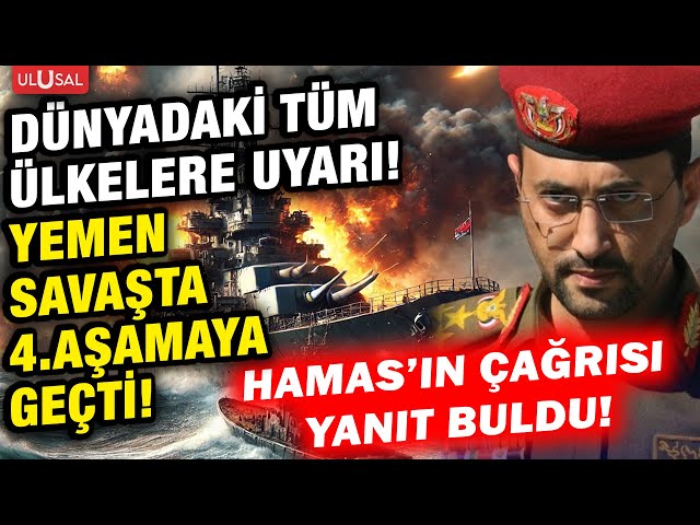 Artık tüm ülkeler diken üstünde! Hamas çağrıyı yaptı Yemen İsrail'e karşı savaşta 4. aşamaya geçti!