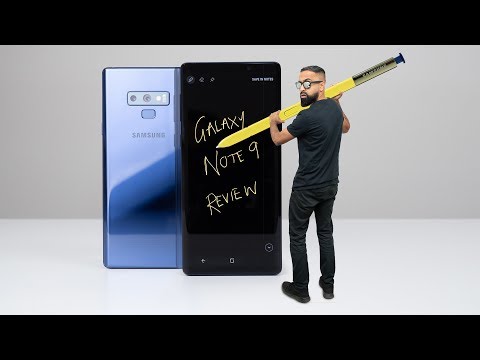 video Samsung Galaxy Note 9
