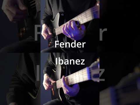 Ibanez vs. Fender