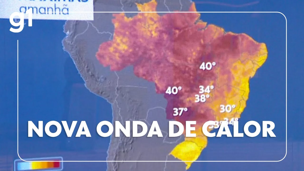 Onda de calor começa nesta quinta com expectativa de temperaturas acima de 40ºC veja previsão